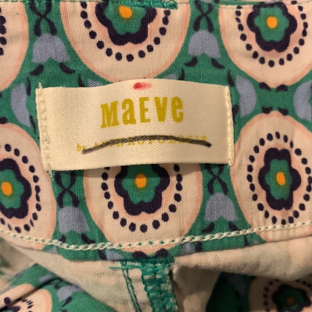 Anthropologie Maeve wide leg trouser pants size 28T new - Picture 5 of 5